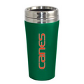 16 Oz. Green Stainless Steel Soft Touch Tumbler